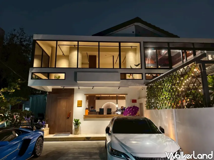 ▲「十六宅燒肉」進駐台中精誠六街老宅。（攝影：楊婷雅）