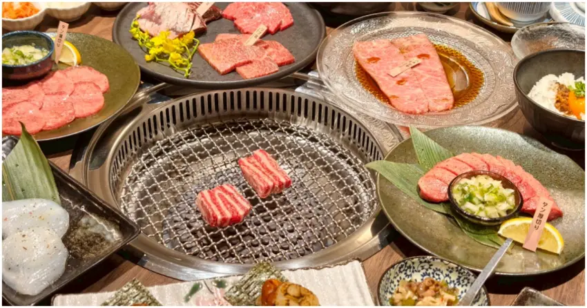 台中燒肉加一！十六宅燒肉 加拿大發跡頂級燒肉品牌，主打日式和牛、全程桌邊服務，當月壽星送蛋糕。