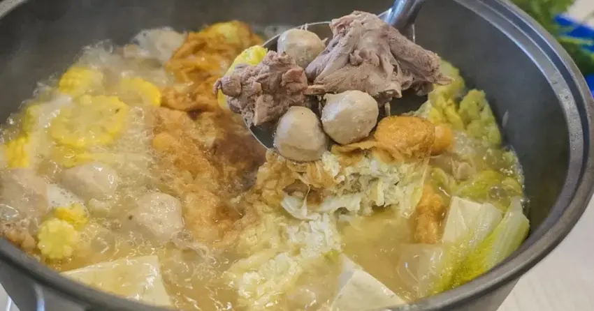 台中大甲葉家庄薑母鴨總店，全台最美三合院吃鴨，必點麻油炸蛋蔬果湯頭。