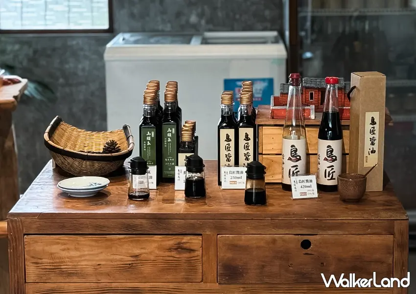 ▲宜蘭伴手禮推薦！島匠商行 醬油糰子必吃、復刻阿嬤手釀醬油，超美老屋就在這。