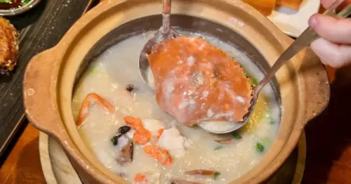 讓黃仁勳吃完也點頭的神級粥品！「十二月 粥品 • 茶飲 • 私房菜」濃郁到停不下來的鮮美滋味。