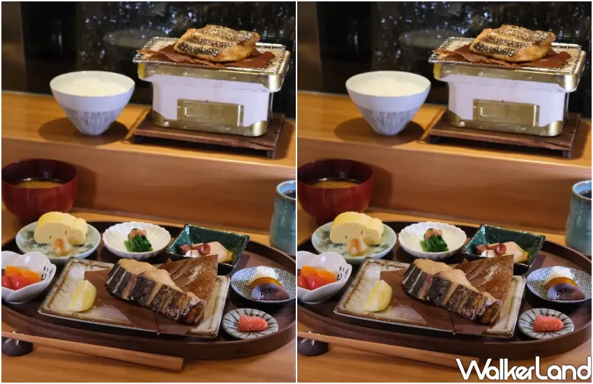 ▲民生社區新開店「朝炭」主打日式烤魚定食,帶來不一樣的傳統日式早餐體驗。(攝影:鄭雅之)
