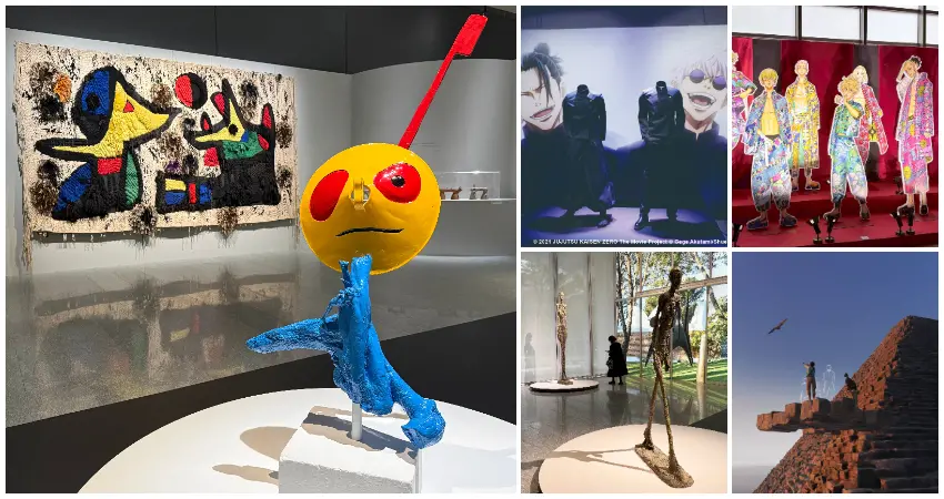 ▲信義區展覽推薦7大必逛！松菸咒術迴戰展、埃及金字塔VR展、富邦美術館特展，寒假展覽清單。