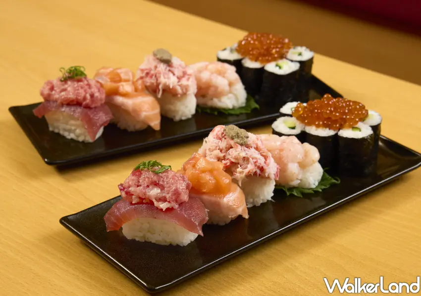 ▲壽司郎「豪滿足奢華海鮮拼盤」一份420元就能吃到浮誇壽司。