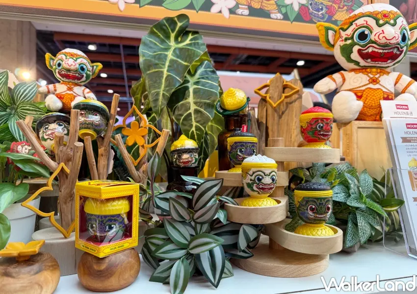 ▲2026TiBE台北國際書展，必逛泰國館泰國文創商品。(攝影：鄭亦庭)