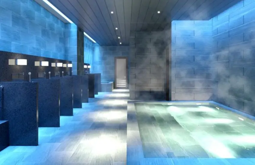 ▲2樓設有大浴場，可以舒緩旅途疲勞。