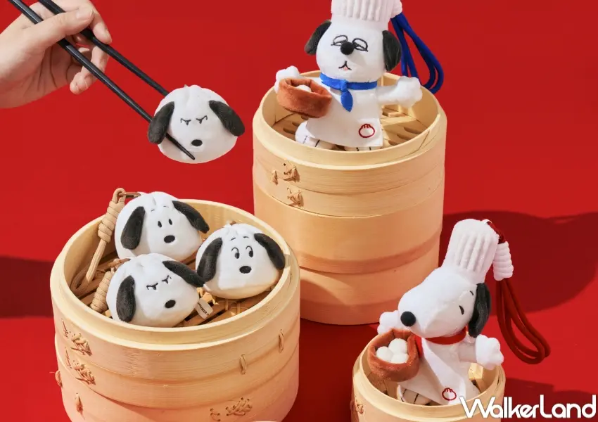 ▲威秀影城推出全球獨家史努比小籠包系列，將史努比與歐拉夫變成台灣限定小籠包造型周邊。