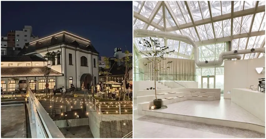 ▲來台南不只看燈會，周邊從老建築到玻璃屋咖啡廳都好逛，復古、質感風景一次收集。