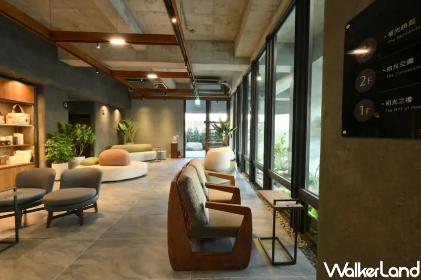 ▲六月初一永春觀光旗艦店提供座席區讓粉絲們品嚐點心休息。