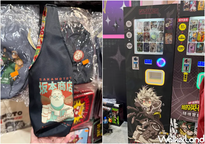 ▲2026台北動漫節必逛知名出版社、廠商攤位周邊，也設置人氣動漫抽卡機，讓你買完周邊繼續爆抽。(攝影：鄭亦庭)