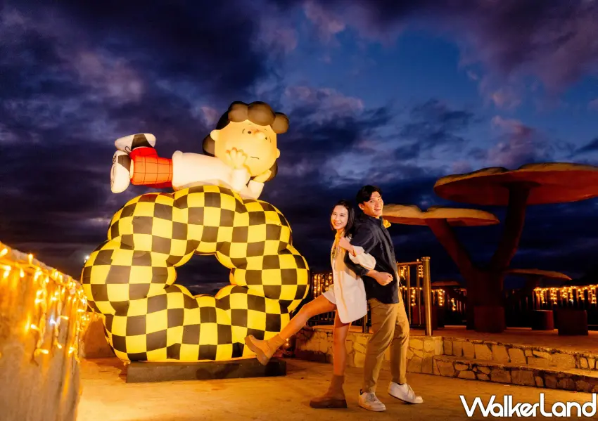 ▲屏東縣首次攜手《花生漫畫》，史努比與好友們將現身漁港陪大家過情人節。