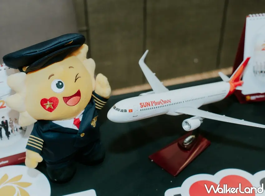 ▲太陽富國航空在台北舉辦同業說明會,邀集近百位台灣旅遊業者齊聚一堂,慶祝台北直飛航線即將啟航。 圖/太陽富國航空提供;窩客島整理