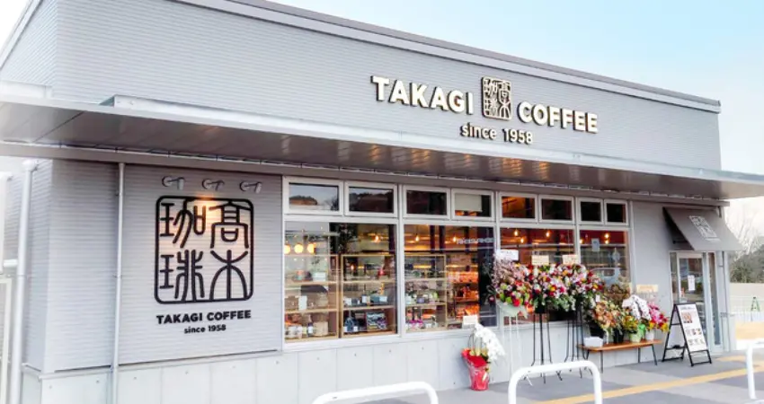 ▲店面提供外帶，如果你，喜歡高木咖啡偏酸的獨家咖啡，也可以買幾盒咖啡豆當伴手禮。