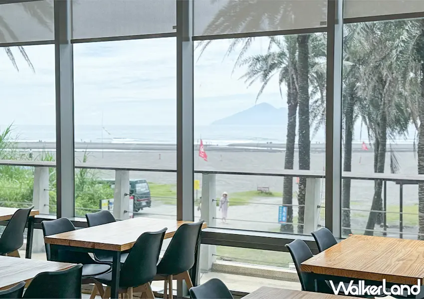 ▲宜蘭頭城美食5選！鐵道咖啡廳超美、必吃草莓大福在這，海景咖啡廳也有。