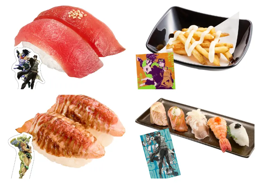 ▲壽司郎 x JOJO 強勢登場！日本限定、4間主題店必朝聖，限定周邊特典一次看。