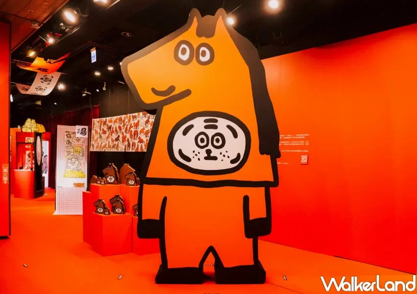 ▲2026台中展覽走春必逛！金典綠園道小虎day春節特展《讓你一整年還不錯的馬》，2.8公尺巨型小虎馬免費拍。