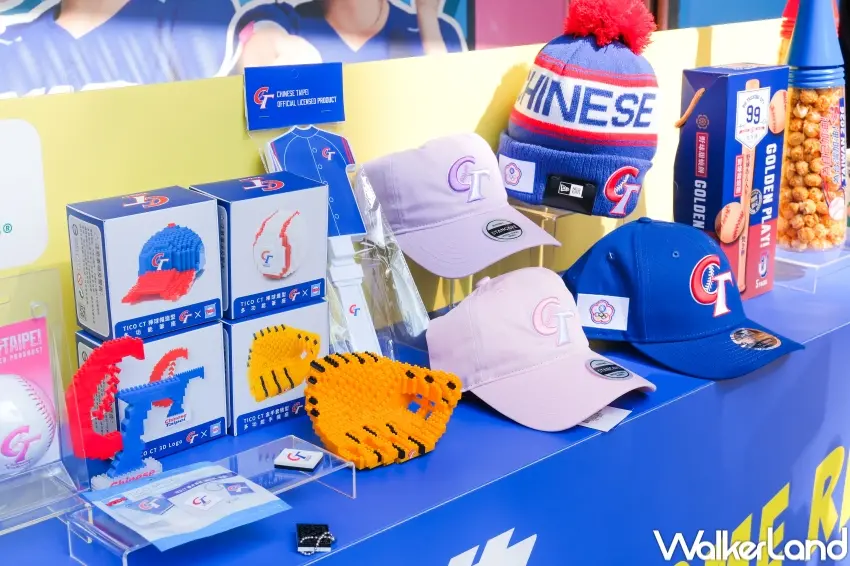 ▲7-ELEVEN集結主題店、聯名茶飲與應援小物，提前為棒球迷營造賽事加油氛圍。（攝影：張人尹）