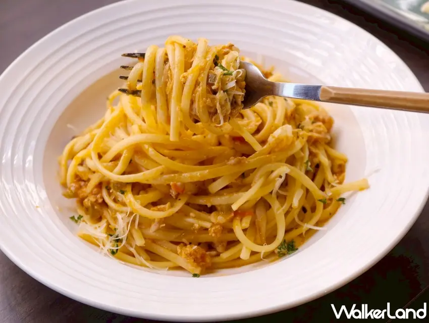 ▲ 波隆那肉醬義大利麵為「NOBUT CAFE」人氣料理。（攝影：楊婷雅）