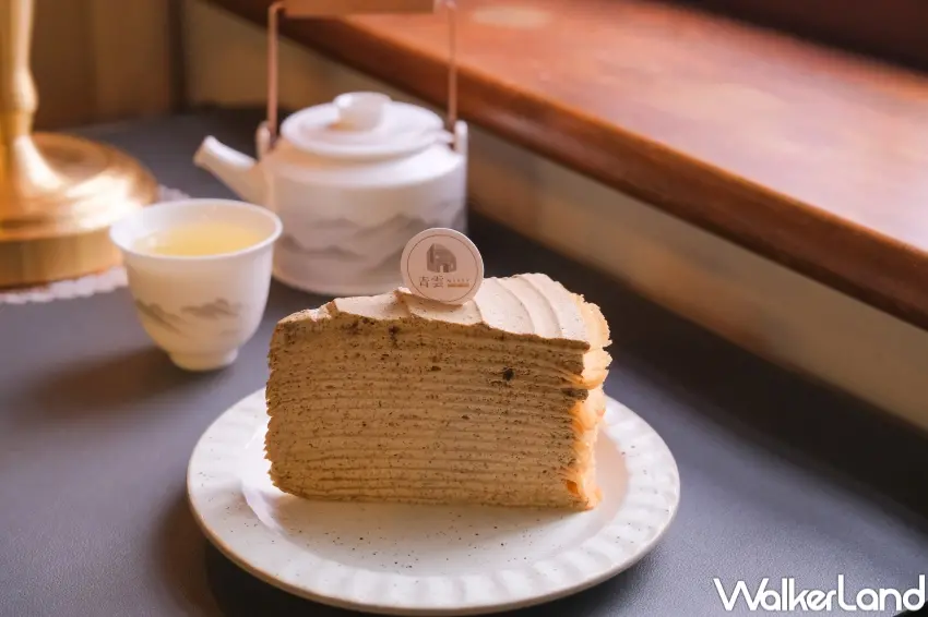 ▲青雲Misty職人茶韻千層每日供應不同茶香風味（攝影：張人尹）