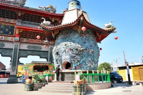 ▲雲林北港一日遊景點推薦！全台財神開基祖廟「北港武德宮」，全球最大天庫金爐、超大元寶一次朝聖。