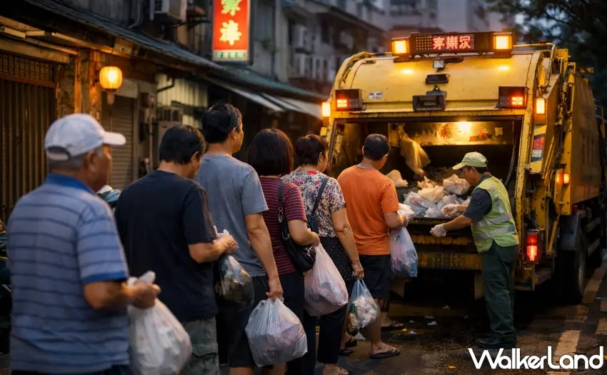 ▲2026春節倒垃圾指南，雙北設70處定點收受站，全台垃圾車清運、資源回收、巨大垃圾規定總整理