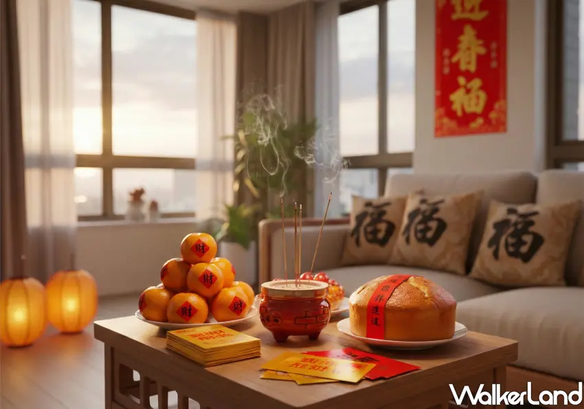 ▲正月初四的「接神」屬於居家個人的私房開運，核心在於搶先迎接眾神歸位、清空私宅晦氣，以確保年度財庫飽滿。(AI製圖)