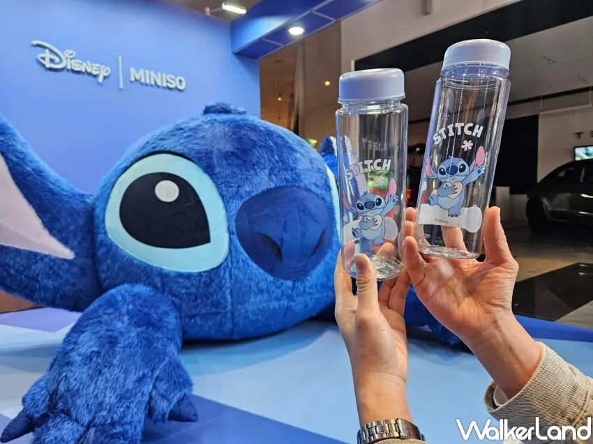 ▲MINISO史迪奇快閃店進駐新光三越A11，打造星際藍主題空間，成為粉絲打卡焦點。