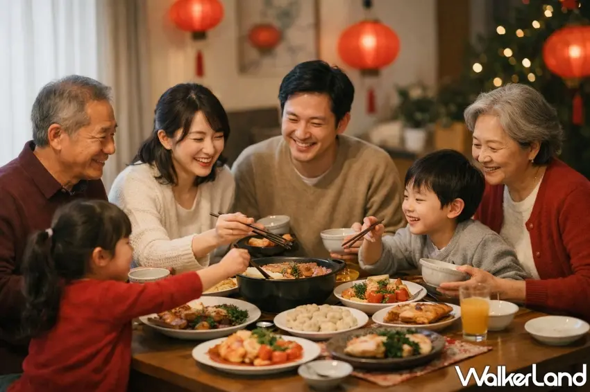 ▲2026除夕禁忌懶人包！這10件事千萬別做，加碼「8大開運菜」讓你財運旺整年  / 圖：AI生成提供 窩客島整理