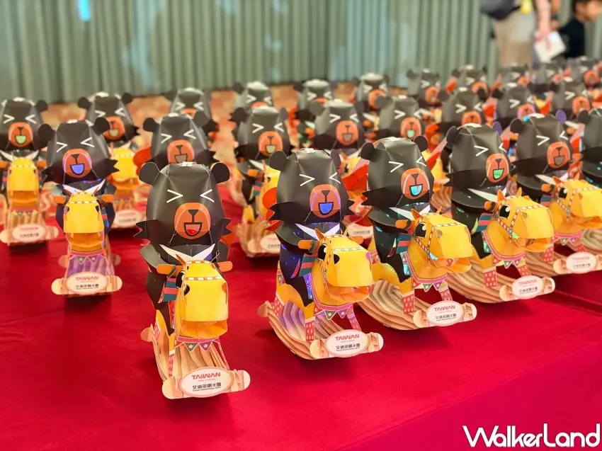 ▲2026台灣燈會在嘉義：喔熊馬抵嘉小提燈，圖片來源：嘉義縣政府