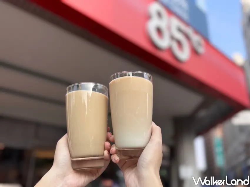 ▲85度C開工優惠，指定奶茶飲品可享第二杯35折。