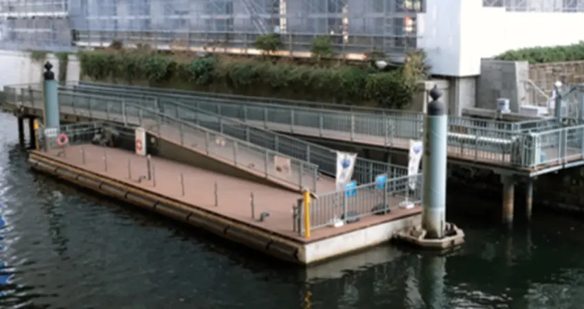 ▲4月起2艘電動船將正式在日本橋與豐洲間營運。