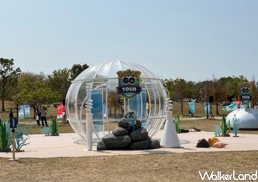 ▲Pokémon GO Tour台南規劃中央村莊、海岸研究所、山脈地帶三大主題棲息地打卡點，還有稀有寶可夢出沒。