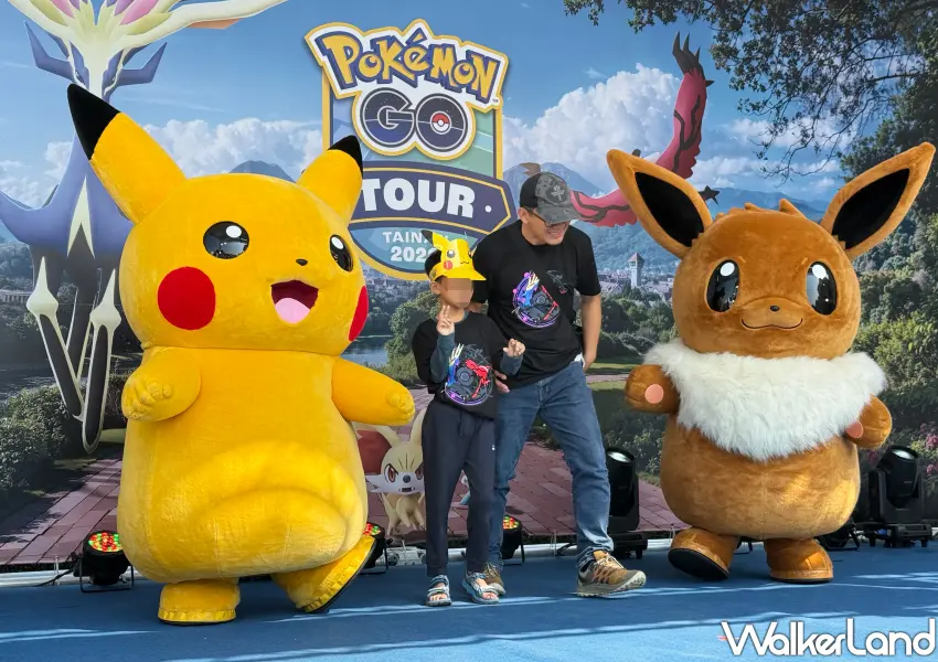 ▲Pokémon GO Tour台南連3天，每天共舉行5場皮卡丘與伊布見面會，跟粉絲們合照打卡。
