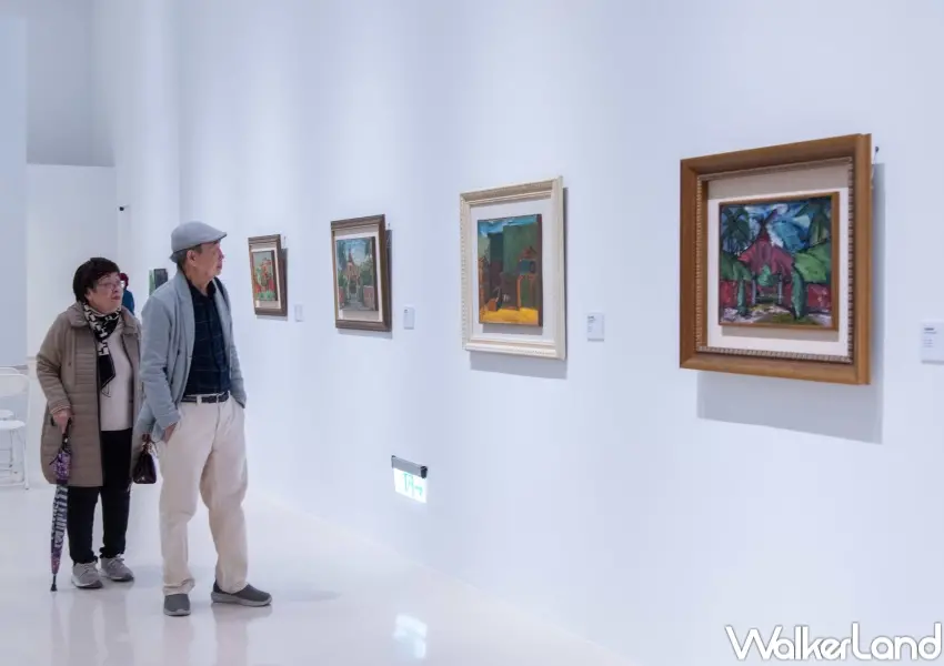 ▲最新高雄展覽推薦!高美館《彩虹之後—黃才郎個展》,一次展出藝術家黃才郎近150件珍貴畫作。