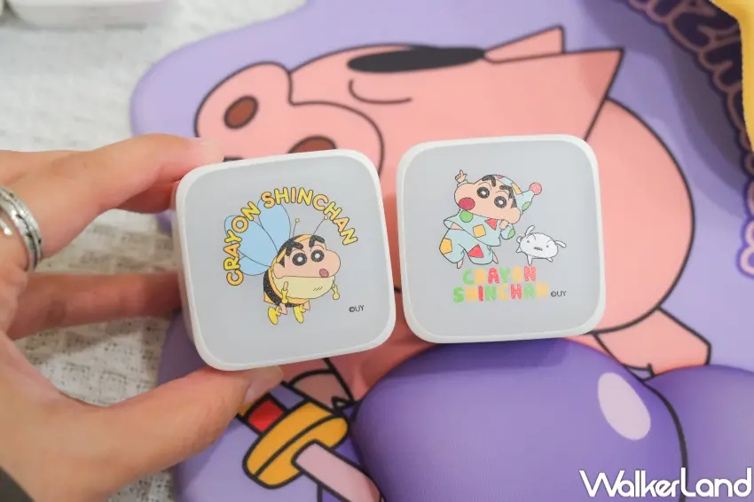 ▲7-11「蠟筆小新睡衣派對」必買周邊,插座小夜燈。(攝影:張人尹)