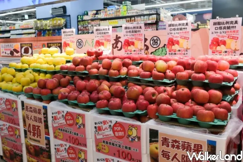 ▲LOPIA販售日本各地人氣水果。(攝影:張人尹)