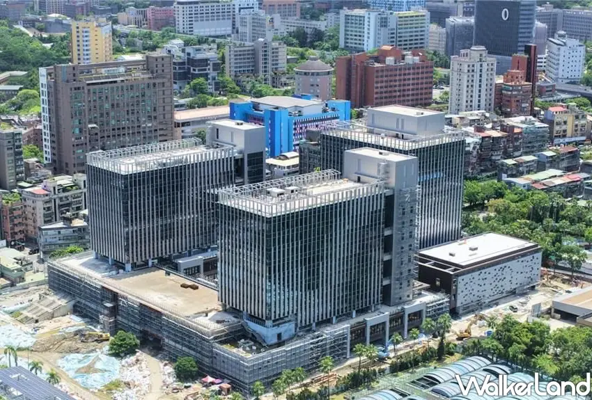 ▲位於思源街1號的全新百貨商場大樓群，誠品生活預計在此展開大型特色店點。