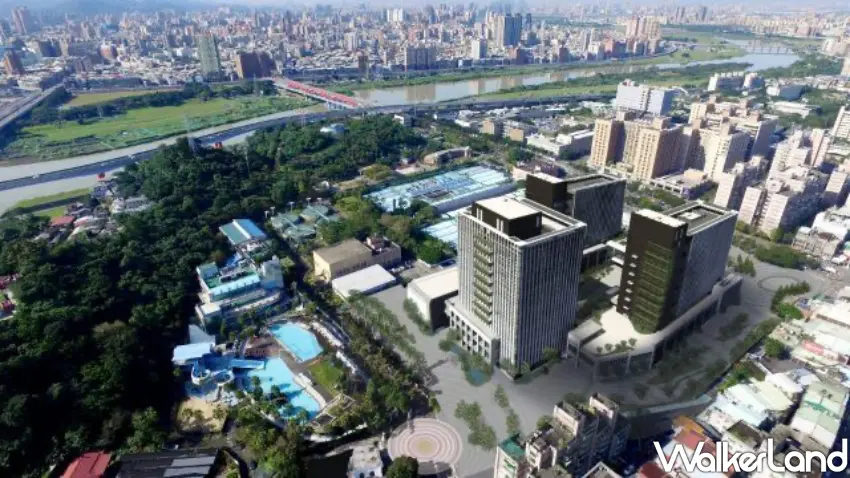 ▲坐擁水岸美景的公館新百貨商場，誠品生活在此串聯起公館商圈。