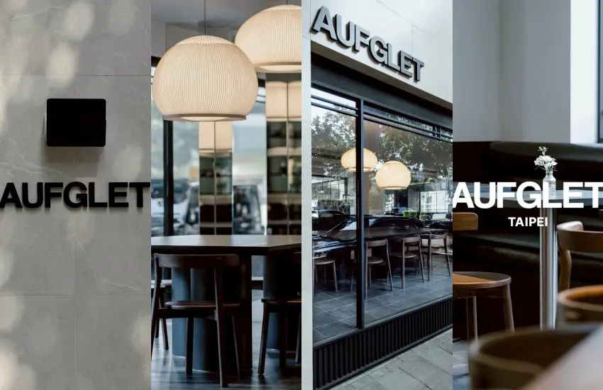 ▲沉浸於漢南洞的極黑美學，邊佑錫連發三照讚嘆的焦糖可朗芙，即將在三月六日的台北安和路開啟感官儀式。 / 圖：翻攝aufglet_taipei、窩客島整理