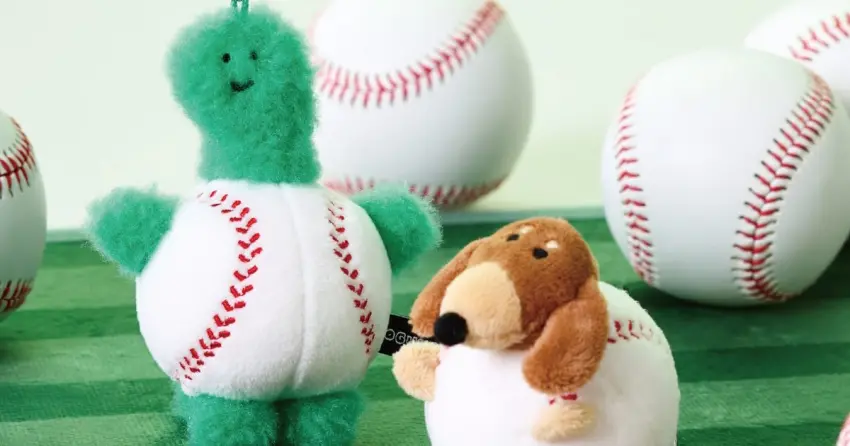 JOGUMAN棒球快閃店！中山站JOGUMAN棒球恐龍 棒球狗狗必買，應援WBC經典賽賣萌。