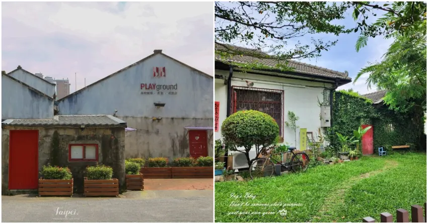 ▲台北四四南村與屏東勝利星村，皆由早期眷村聚落活化而成，在城市與綠意間，延續著獨屬台灣的時代記憶。