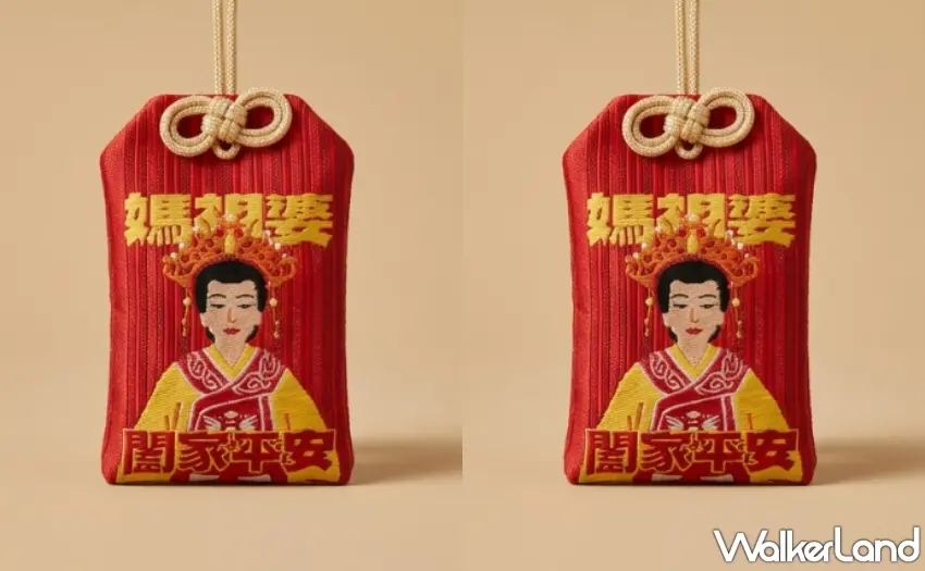 ▲唐氏症基金會攜手北港朝天宮，推出聯名護身符，以文化象徵共融，邀請全民把祝福化為行動。 圖／唐氏症基金會提供；窩客島整理