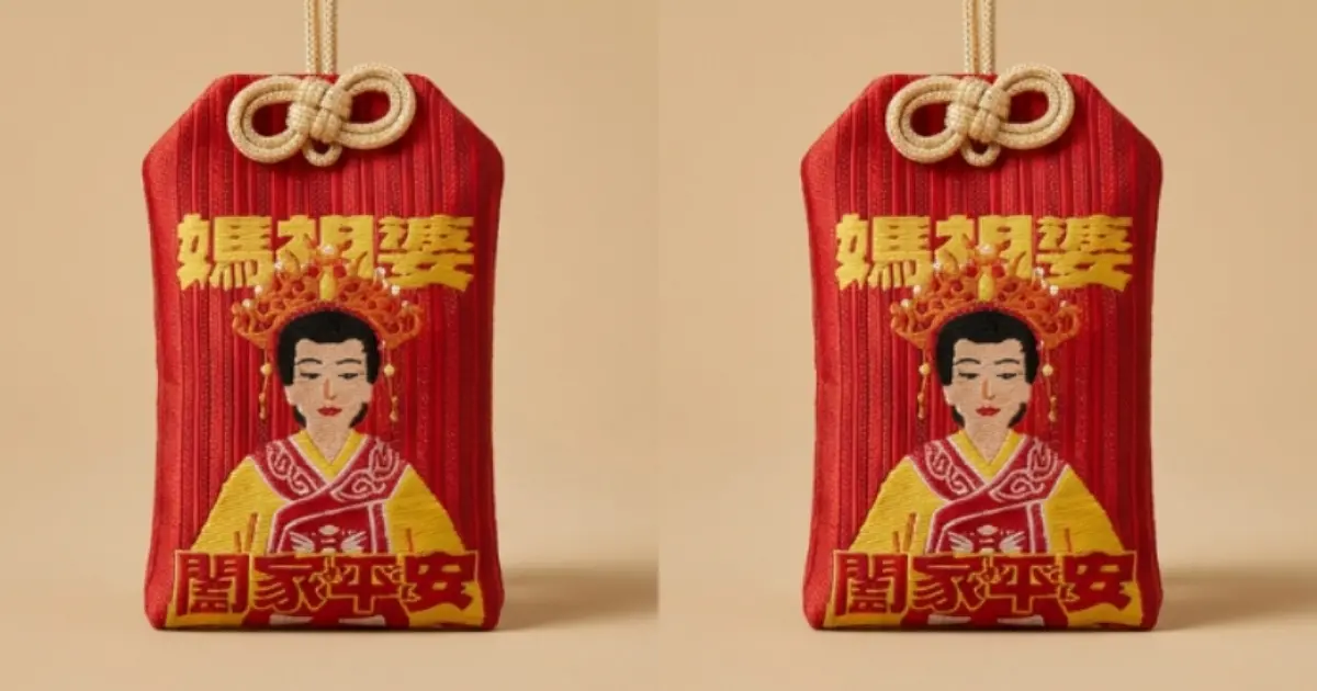 媽祖本尊首度坐鎮北車！唐氏症基金會聯名北港朝天宮，限量過爐護身符與聯名乖乖即日起搶先預購。