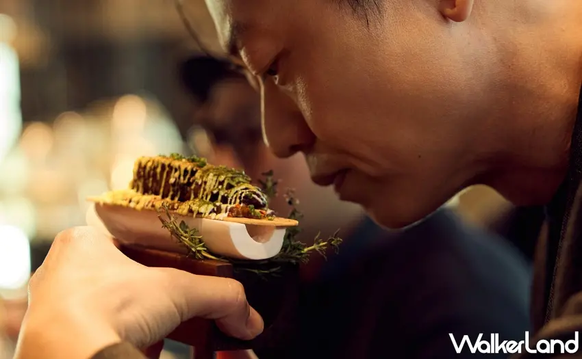 ▲饗賓集團- 饗賓董事長陳毅航試菜、由國際名廚江振誠為饗 A Joy 2026 所設計的菜色。圖／饗 A Joy提供；窩客島整理