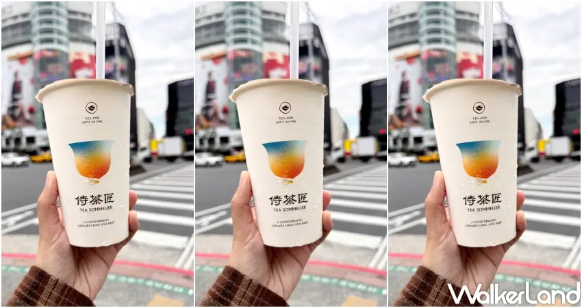 ▲侍茶匠西門全新形象店登場,主打新和茶美學與現萃現刷體驗。(攝影:張人尹)