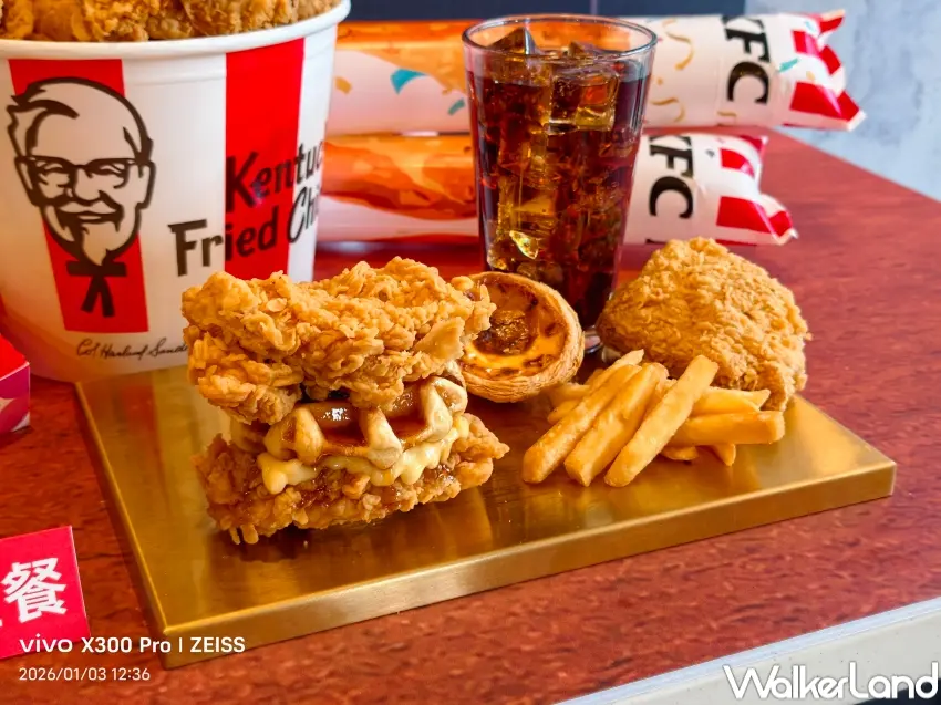 ▲肯德基為應援WBC棒球賽事打造新品與優惠組合,從肉霸堡到XL全明星餐一次備齊(攝影:張人尹)