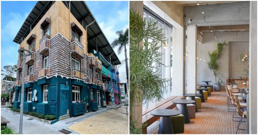 ▲不用往墾丁跑,屏東市區還能這樣玩!從老宿舍活化的職人町,到由80年老旅社改造的驛前大和咖啡館,拍照、逛店、喝咖啡一日玩遍。