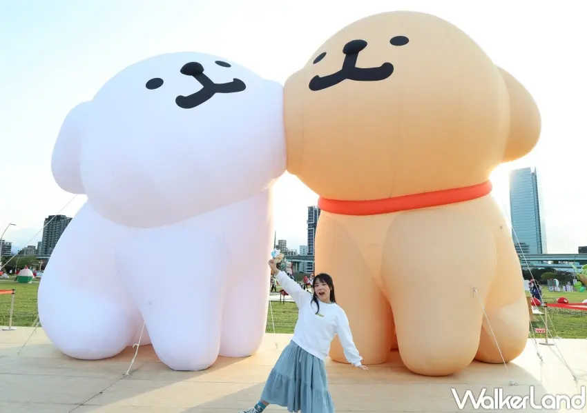 ▲2026新北燈會在新北大都會公園！16大主題燈區必拍線條小狗打卡點，圖片來源：新北旅客。