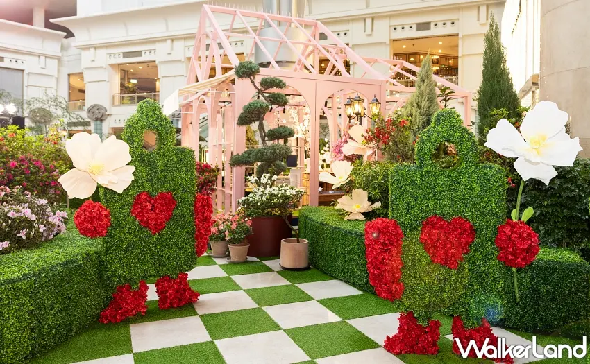 ▲新北花Young101」主視覺融合花卉美學與台北101地標。 圖/台北101提供;窩客島整理