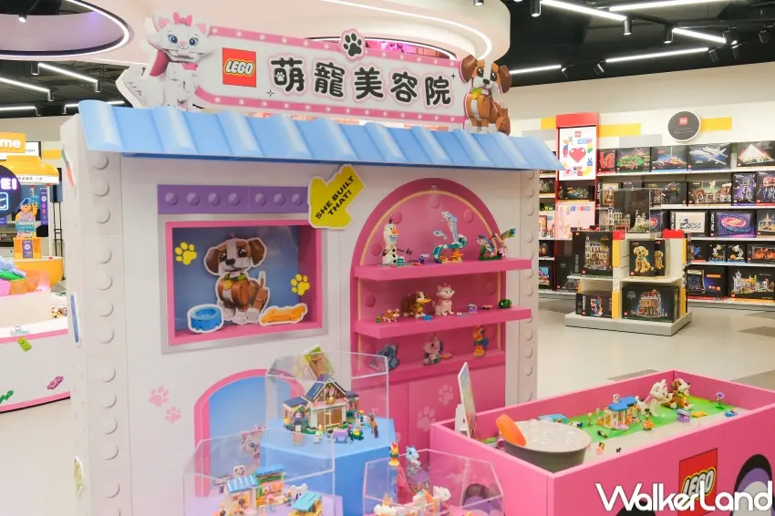 ▲台灣樂高®推出「我的動物萌友」主題活動,結合動物盒組與沉浸式體驗吸引粉絲參與(攝影:張人尹)